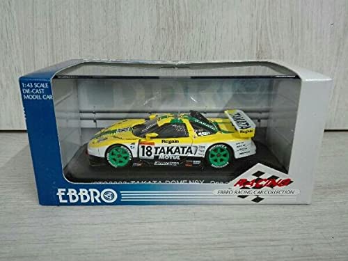 □５００枚限定制作□２００３年◇１８cm◇ ◇ Amazon | EBBRO 1/43 JGTC 2003 TAKATA DOME NSX #18 イエロー 43459